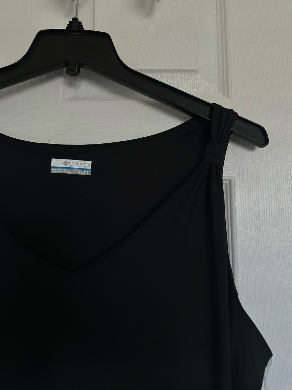 Columbia Women's Chill River Black Midi Dress Size 2X - Picture 7 of 11